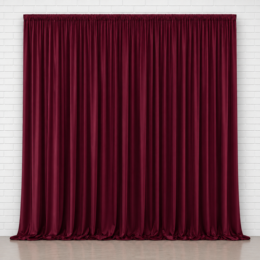 Burgundy Solid Backdrop