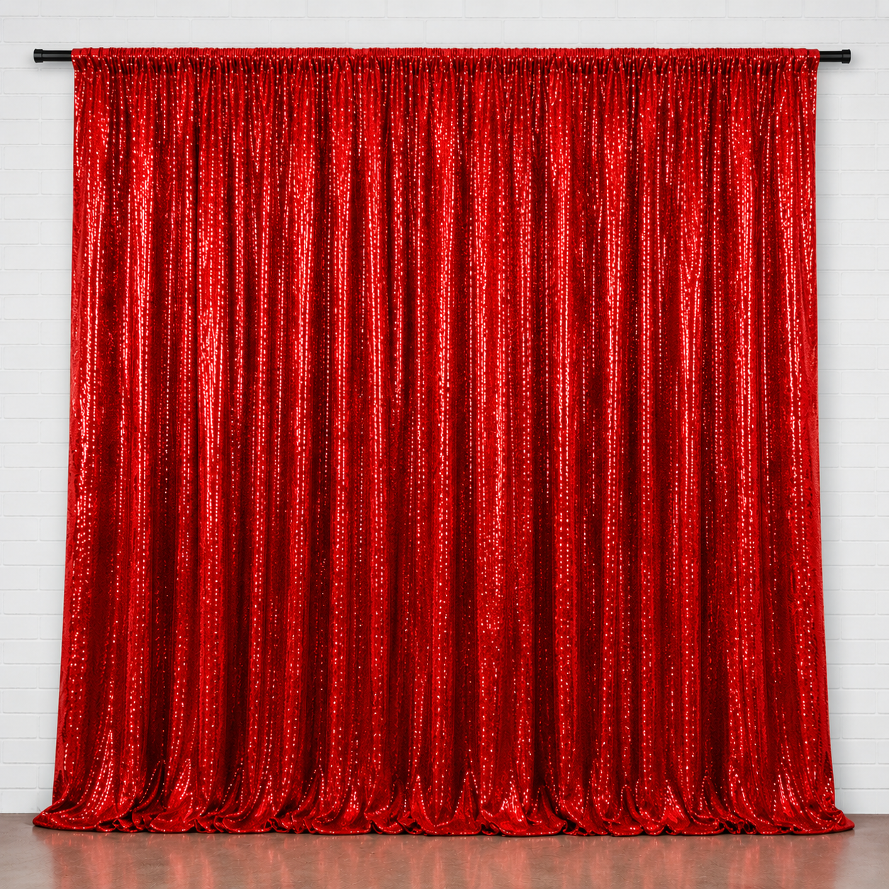 Red Sequin Backdrop
