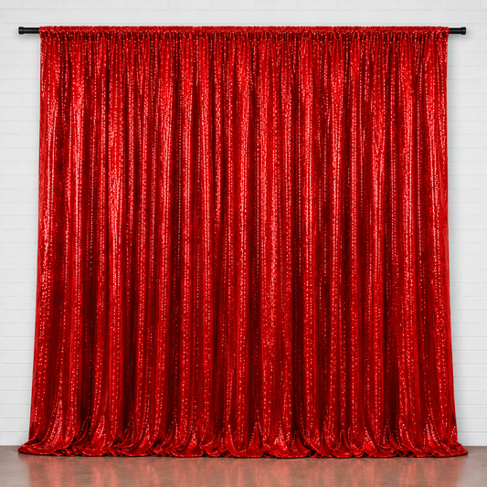 Red Sequin Backdrop