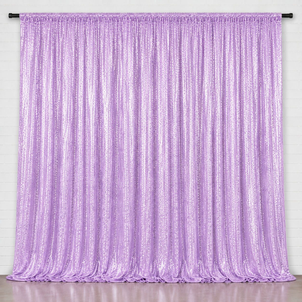 Lilac Sequin Backdrop