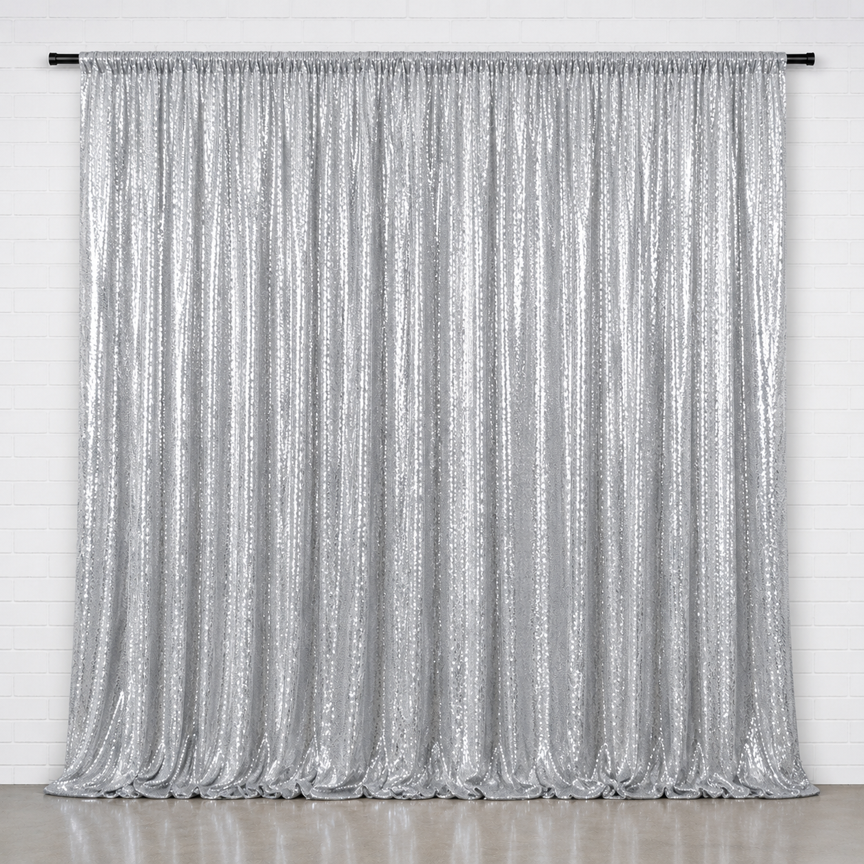 Silver Sequin Backdrop