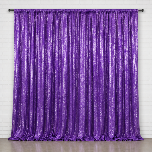 Purple Sequin Backdrop